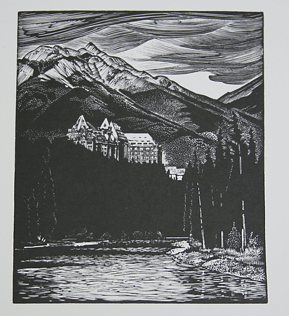 Banff Springs Hotel by WJ Phillips