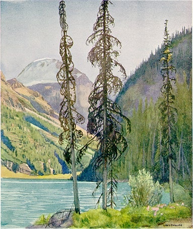 Lake Louise by WJ Phillips