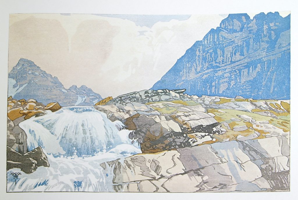 Mountain Torrent by WJ Phillips