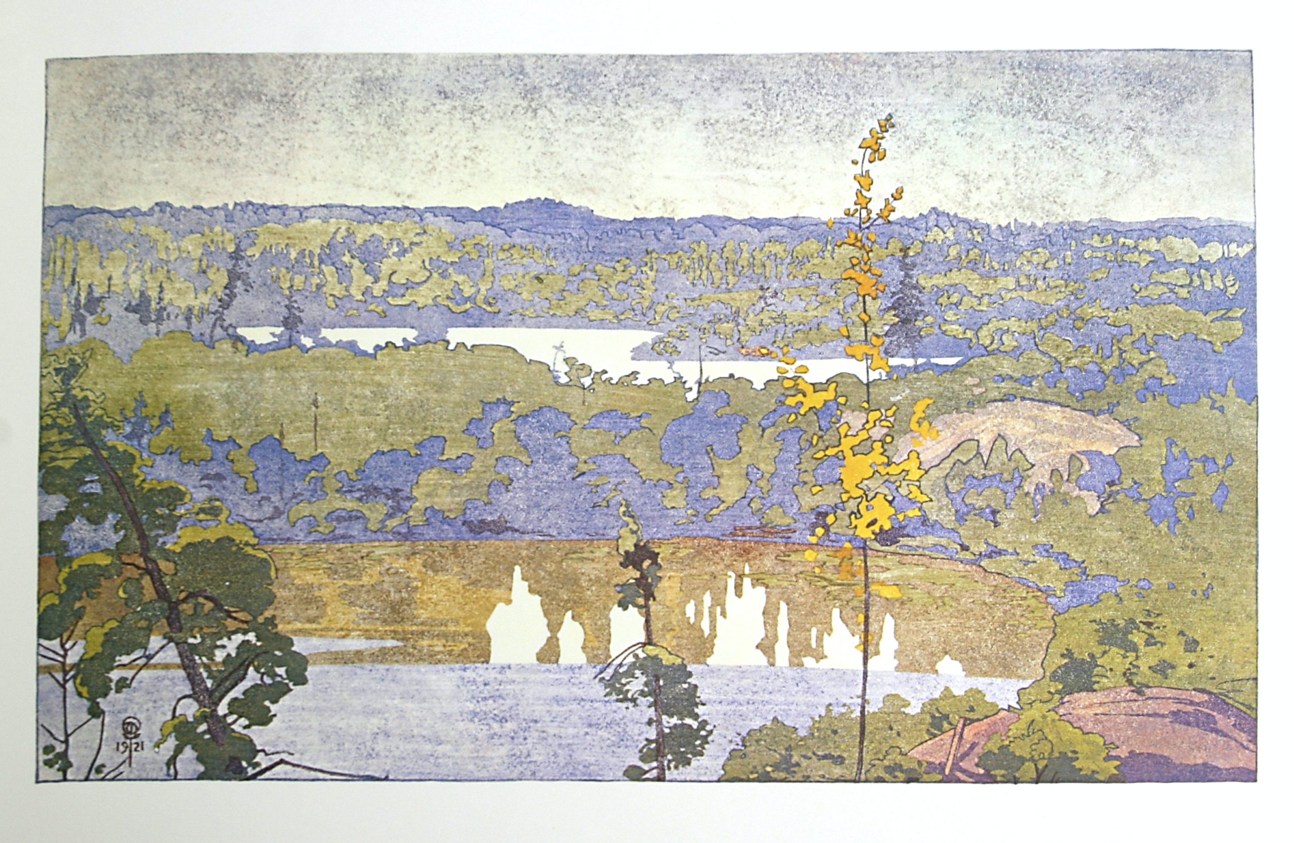 Two Lakes by WJ Phillips